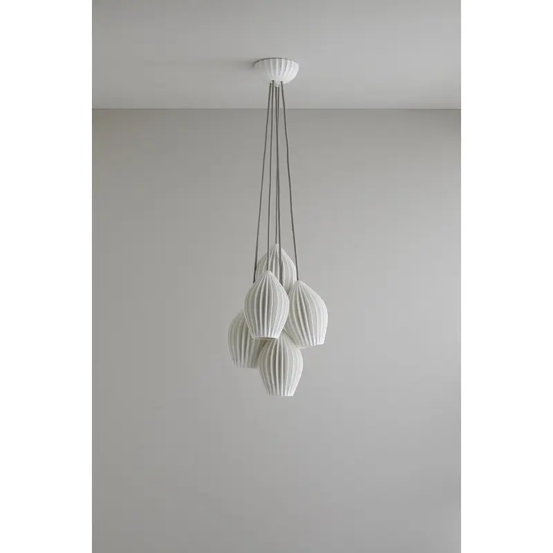 Fin Pendant Grouping of 5