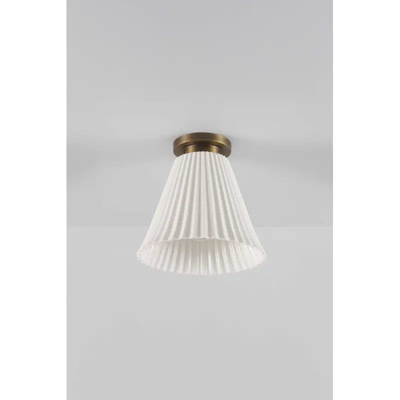 Hector Pleat Large Ceiling Light