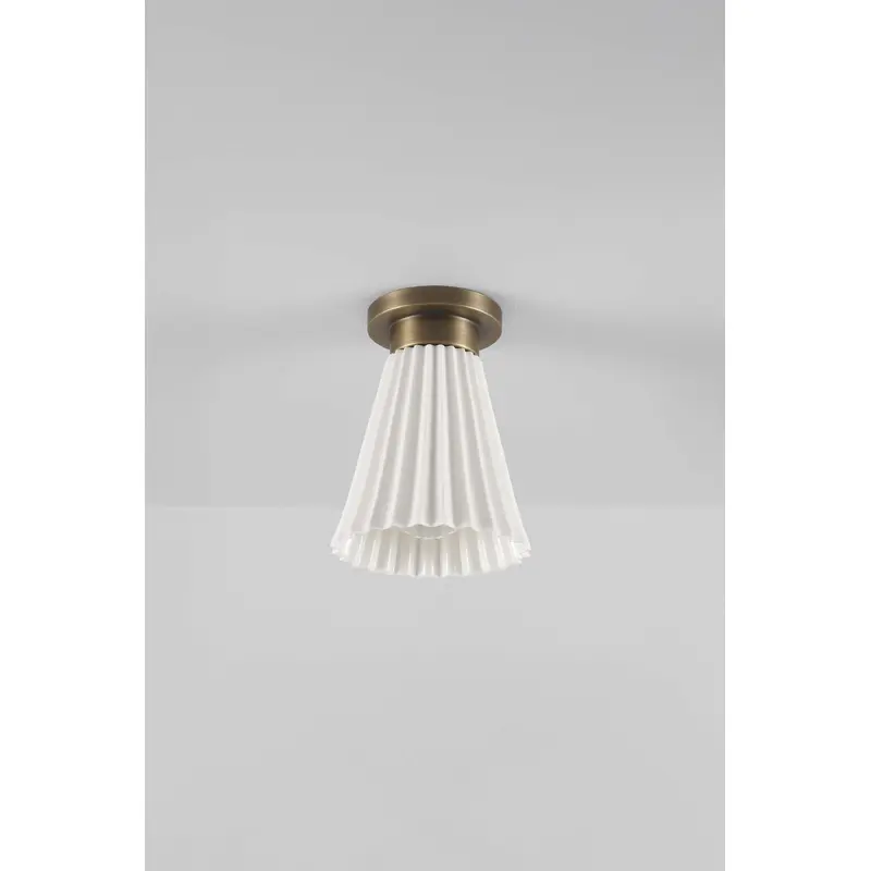 Hector Pleat Medium Ceiling Light