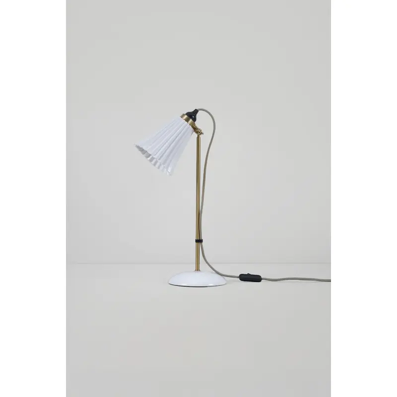Hector Pleat Medium Table Light, Brass