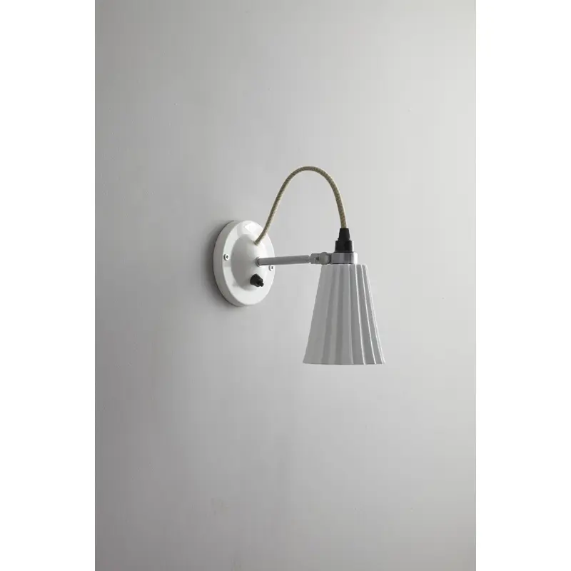 Hector Pleat Small Switched Wall Light