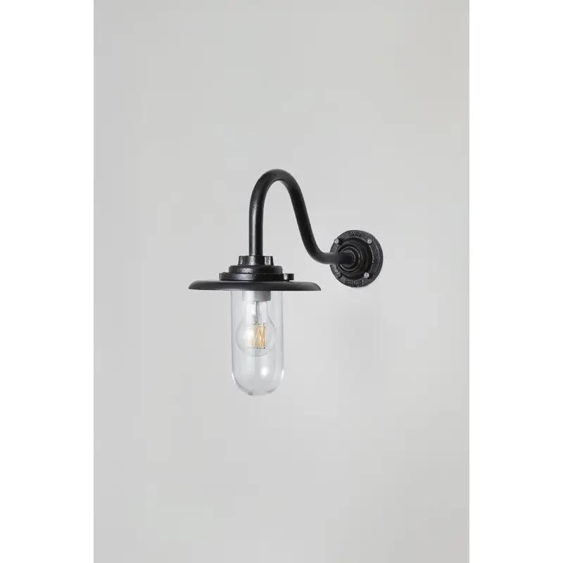 Exterior Bracket Light, 60W, Swan Neck 7677