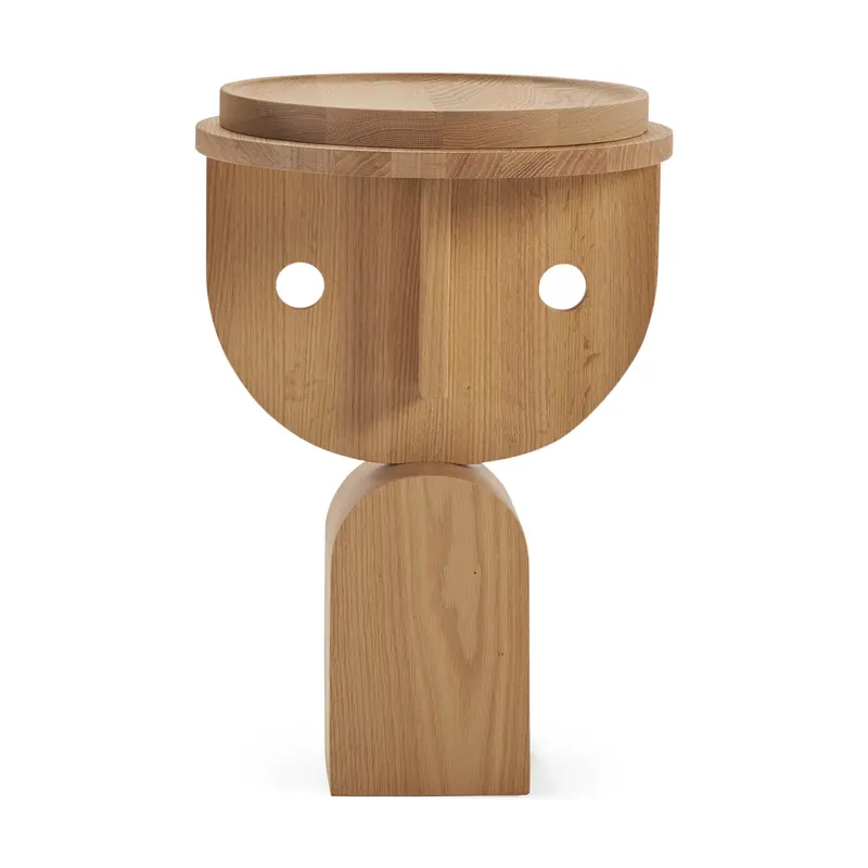Faces Side Table - Wide Low