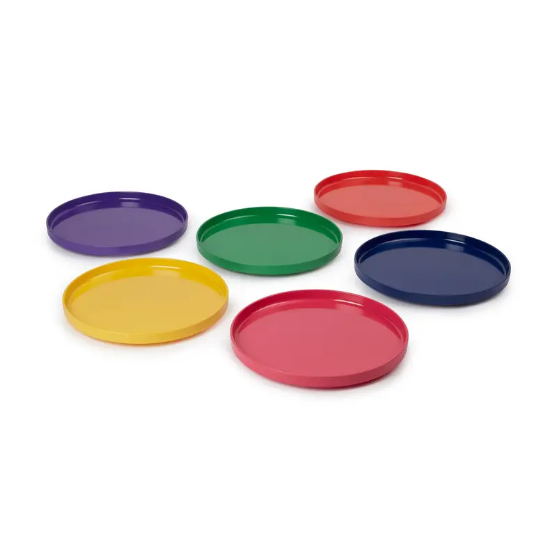 Vignelli Hellerware Rainbow Stacking Dinnerware - Set of 6