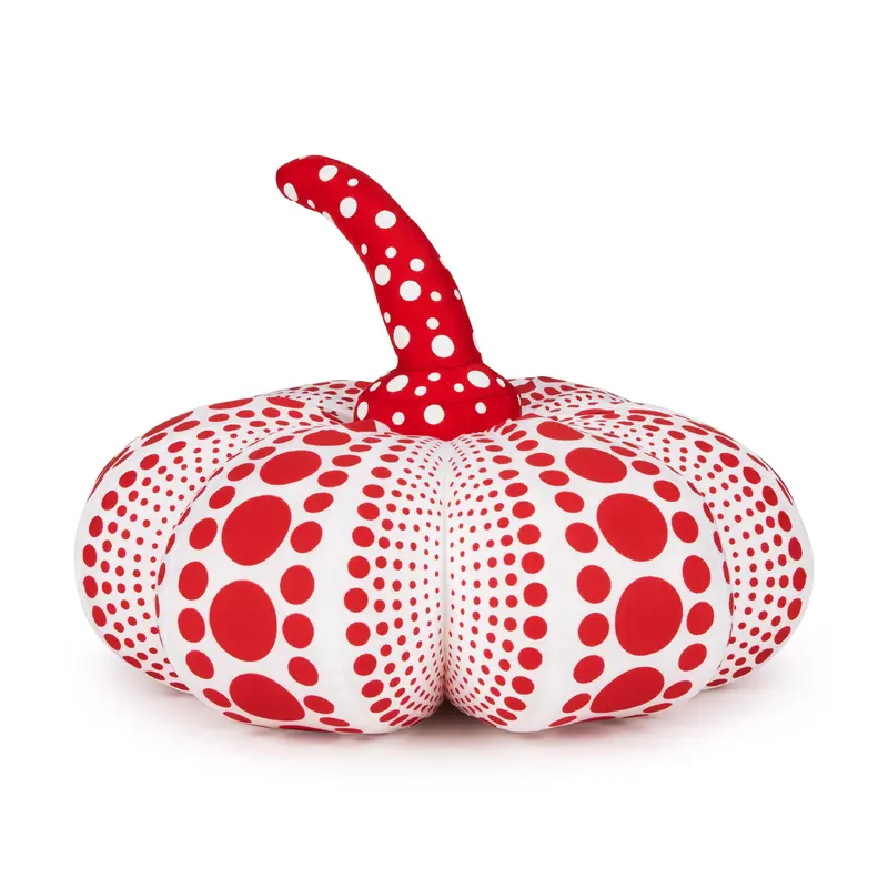 Yayoi Kusama Pumpkin Soft Sculpture - Red