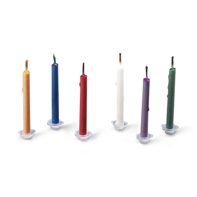 Colored Flame Birthday Candles