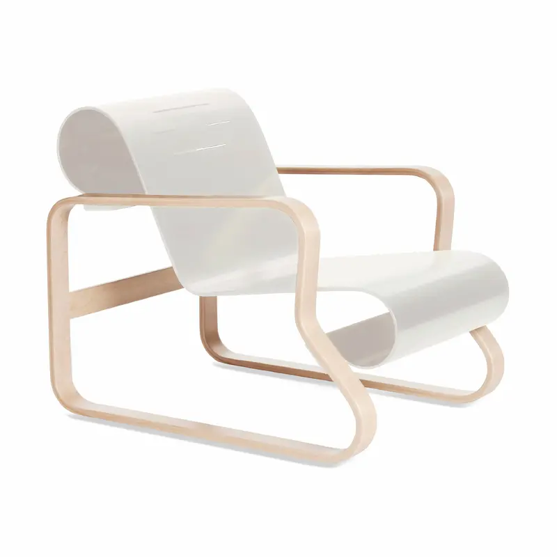 Artek Aalto Armchair 41 Paimio - White