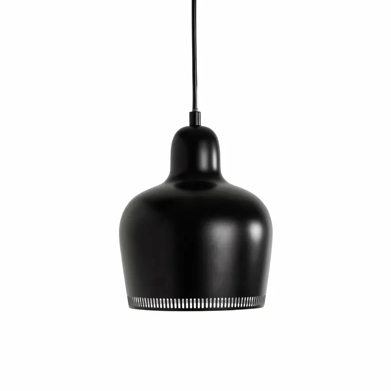Artek Aalto Golden Bell A330S Pendant Light - Black