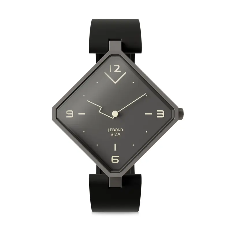 lvaro Siza Lebond Diamond Watch - Black