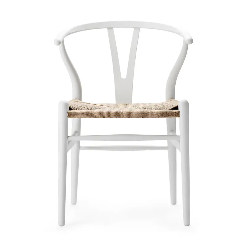 CH24 Wishbone Chair - White
