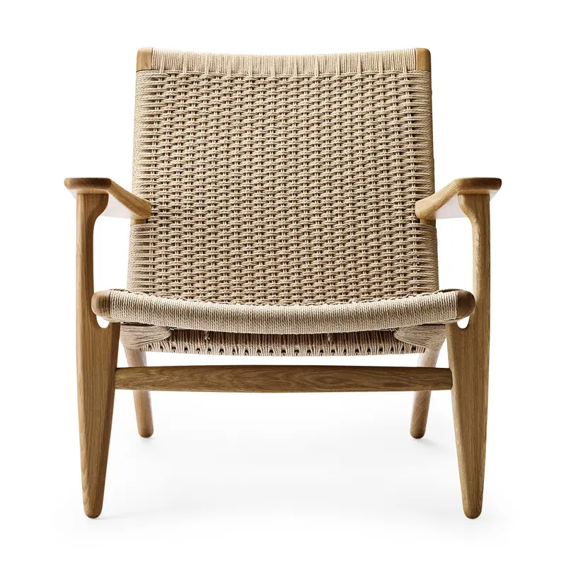 CH25 Lounge Chair - Oak Oil