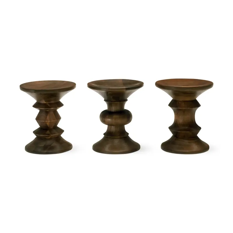 Eames A Stool from Herman Miller - Walnut