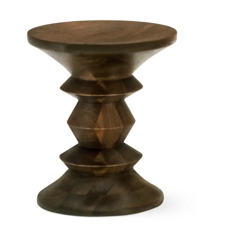 Eames C Stool from Herman Miller - Walnut