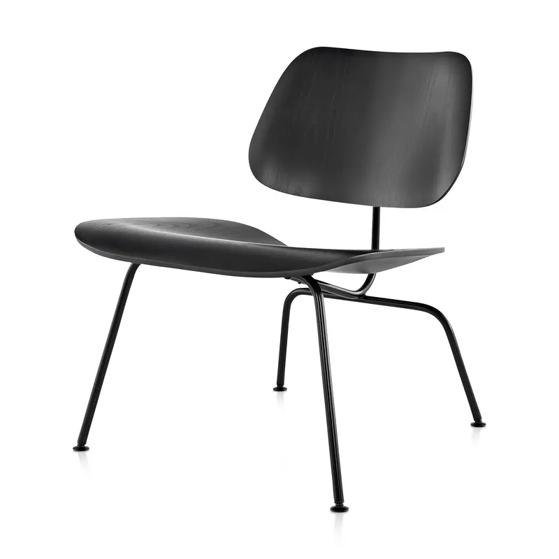 Eames Molded Plywood Lounge Chair (LCM) from Herman Miller - Ebony