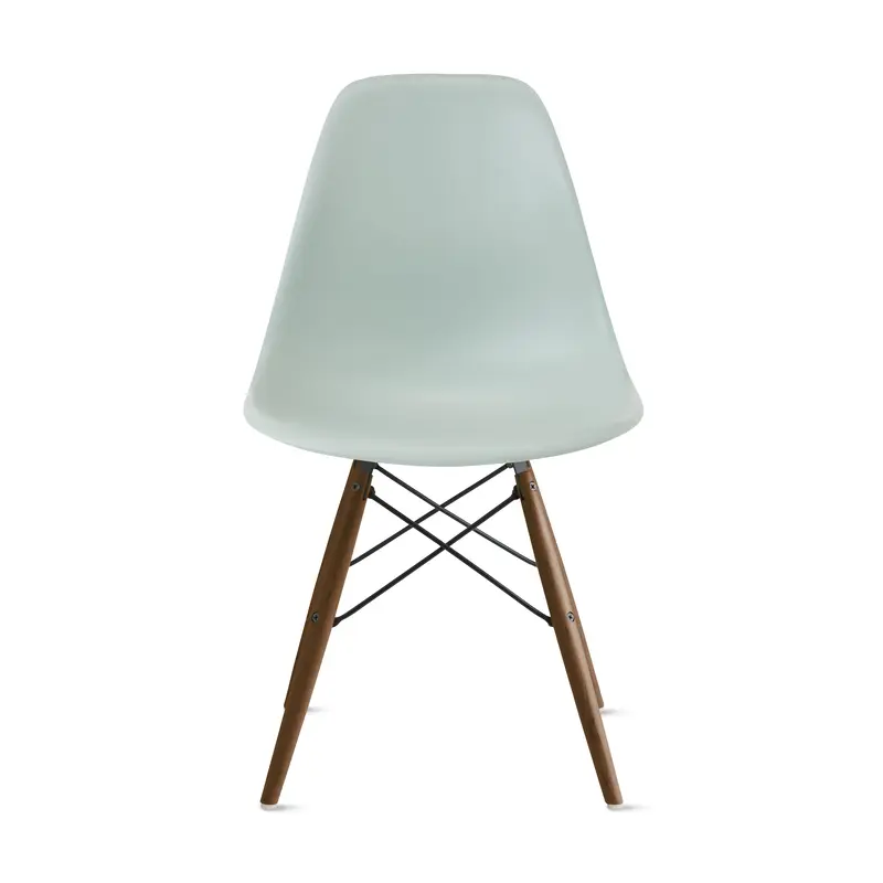 Eames Molded Recycled Plastic Side Chair - Gray Green