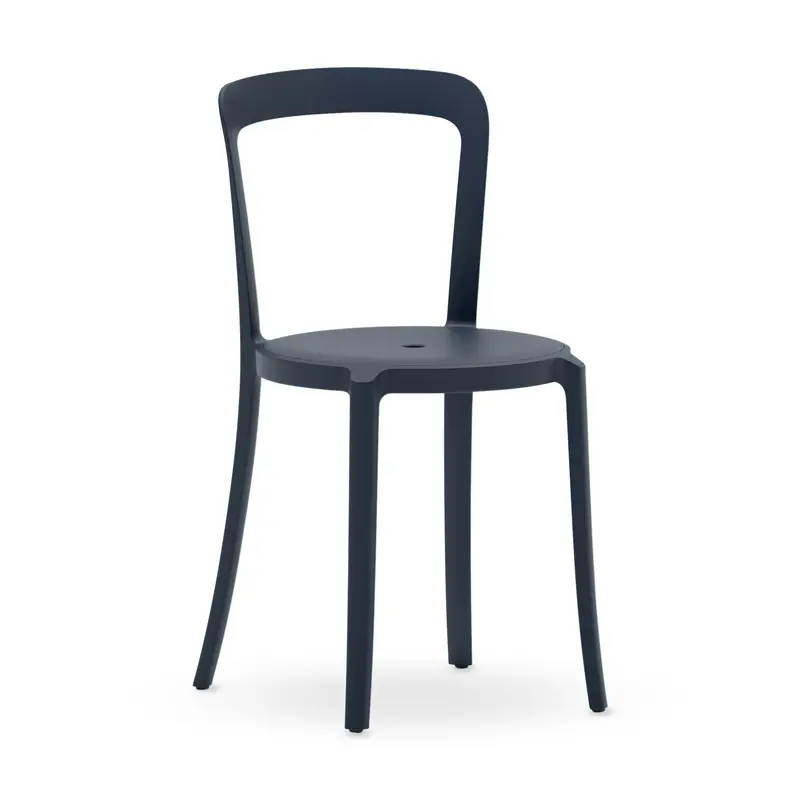 Emeco On & On Recycled Stackable Chair - Atlantic Dark Blue