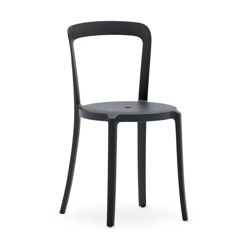 Emeco On & On Recycled Stackable Chair - Lava Black