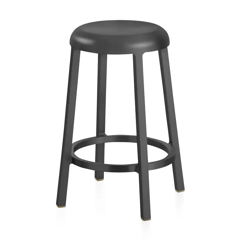 Emeco Za Stool - Dark Gray