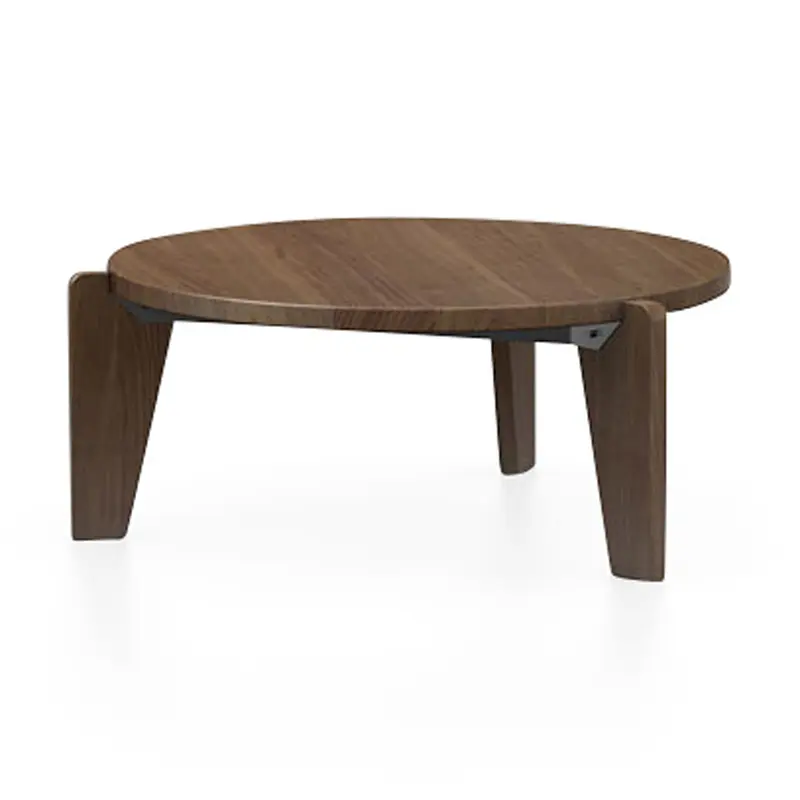 Vitra Guridon Bas Coffee Table - Walnut