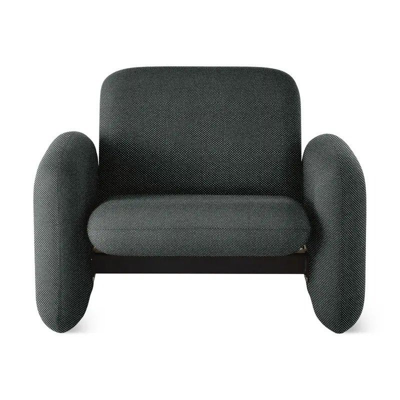 Wilkes Modular Armchair from Herman Miller - Bridegroom Black