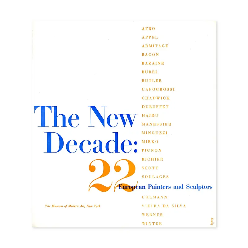 The New Decade:22 European Painters and Sculptors - Paperback