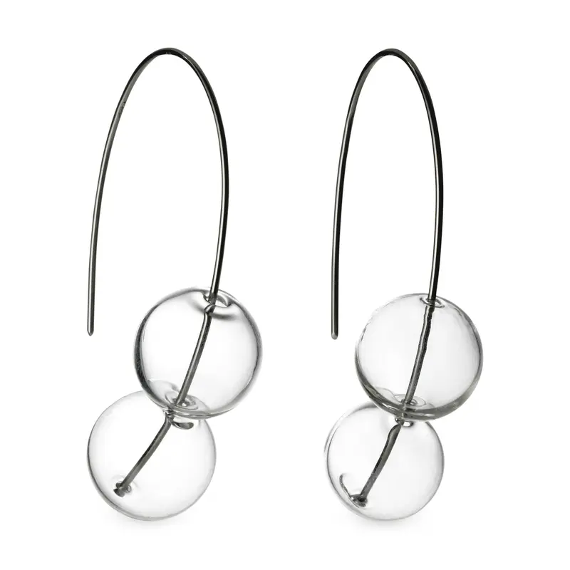 Dual Bubble Earrings
