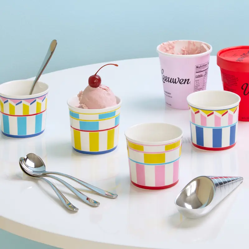 Alessi Big Love Ice Cream Spoons - Set of 4