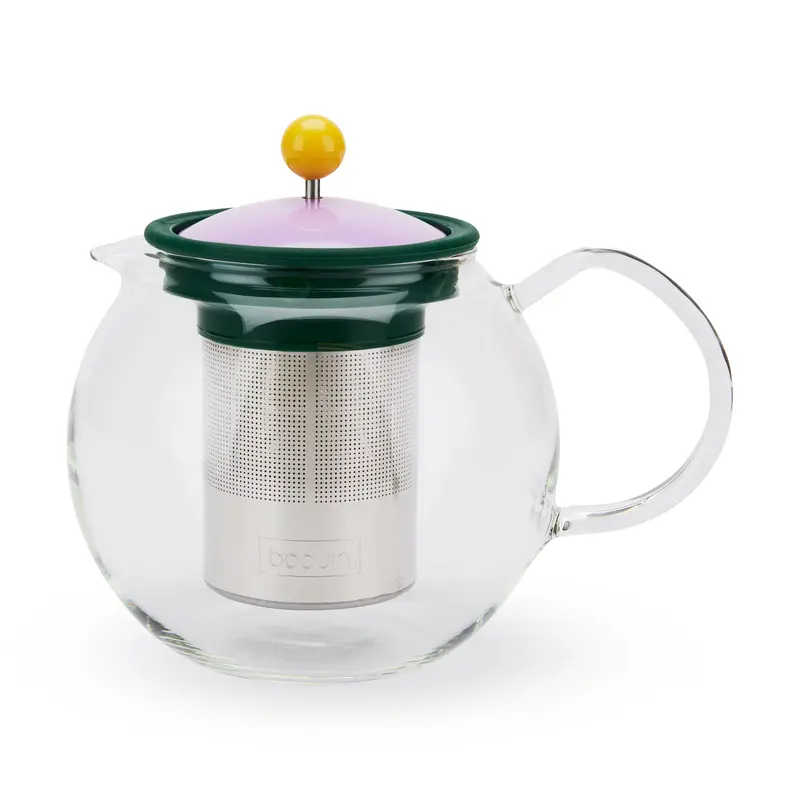 Bodum Assam Brew Teapot - Yellow/ Lilac