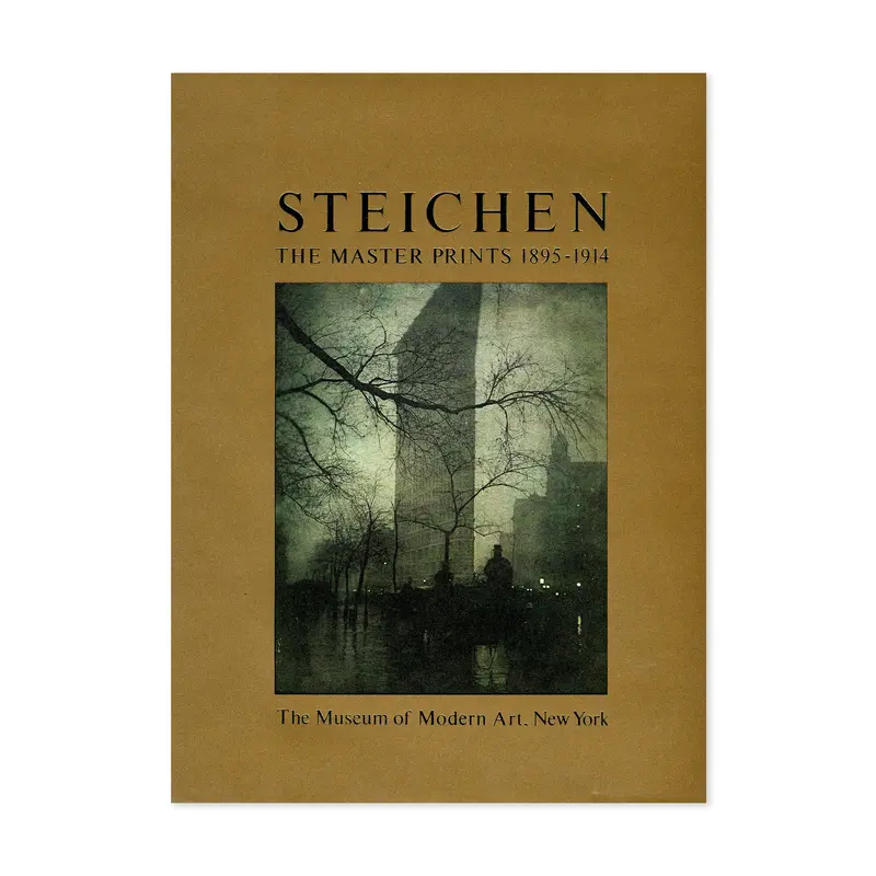 Edward Steichen: The Master Prints 18951914 - Rare 1978 First Printing Hardcover Book