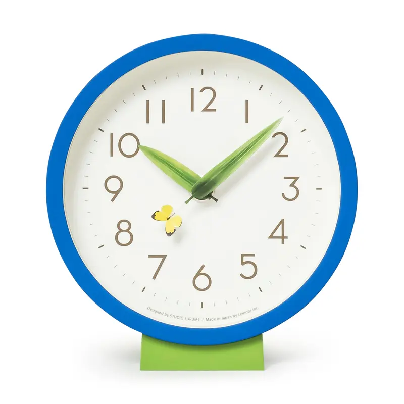 Perch Desk Clock - Blue