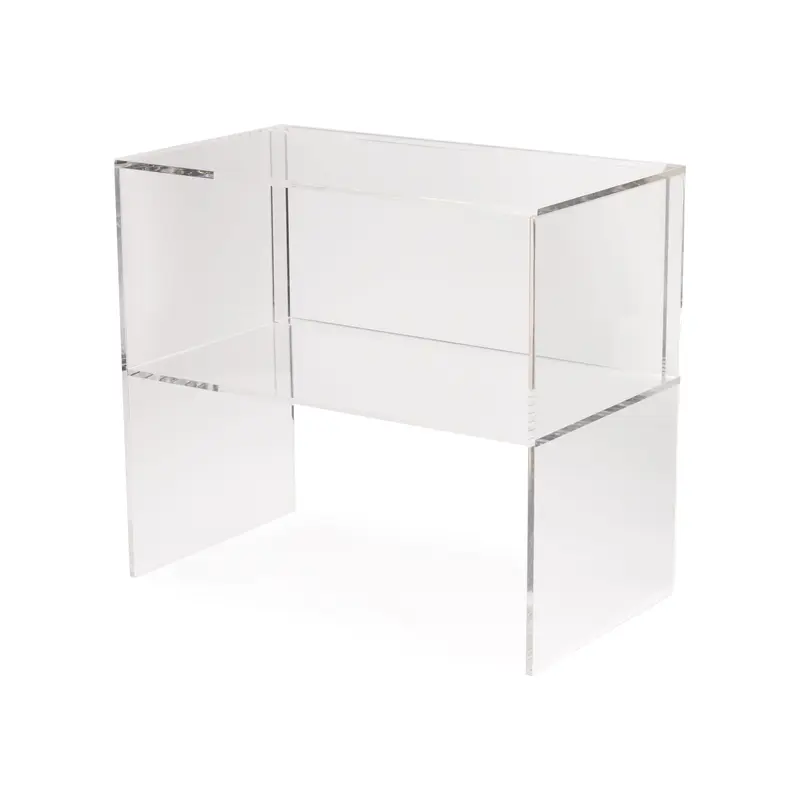 Two-Way Side Table - Clear