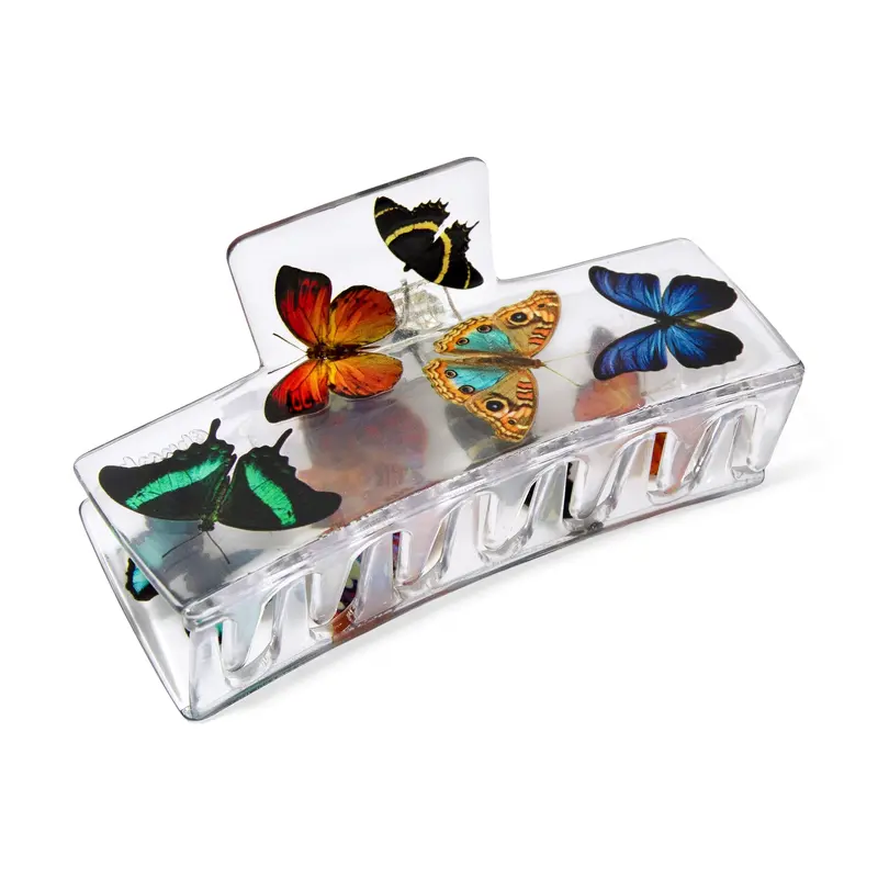Chunks Butterfly Box Claw Hair Clip