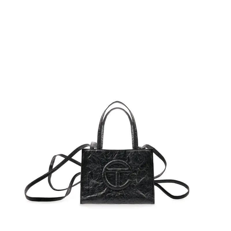 Telfar Tyvek Shopping Bag - Black