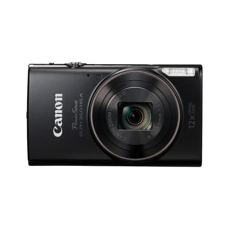 Canon PowerShot ELPH 360 Camera - Black