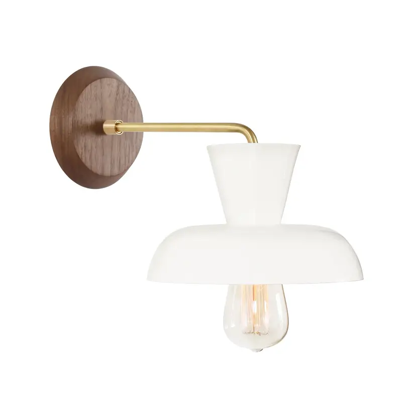 Isle Sconce with Wood Canopy