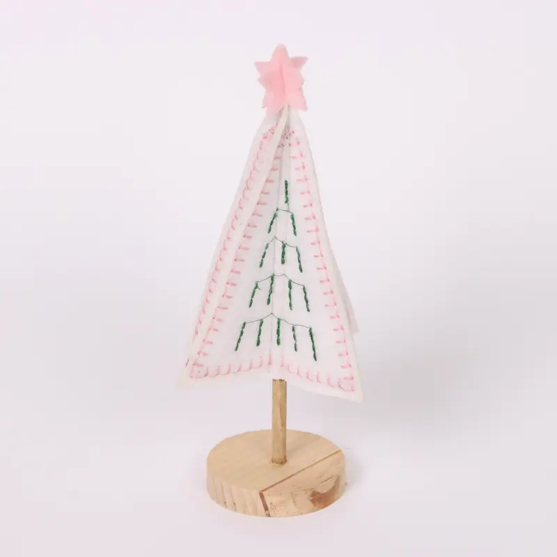 Fabric and Wood Tree