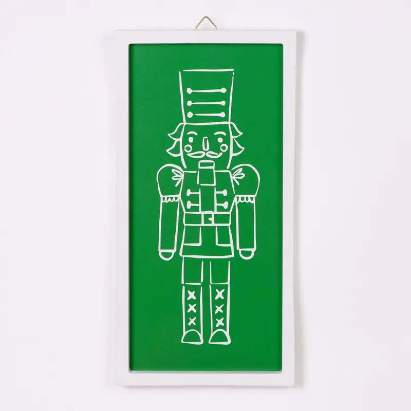 Nutcracker portrait wall hang