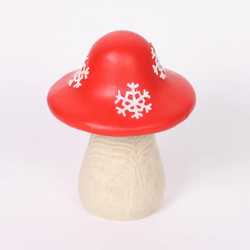 Resin tabletop mushroom