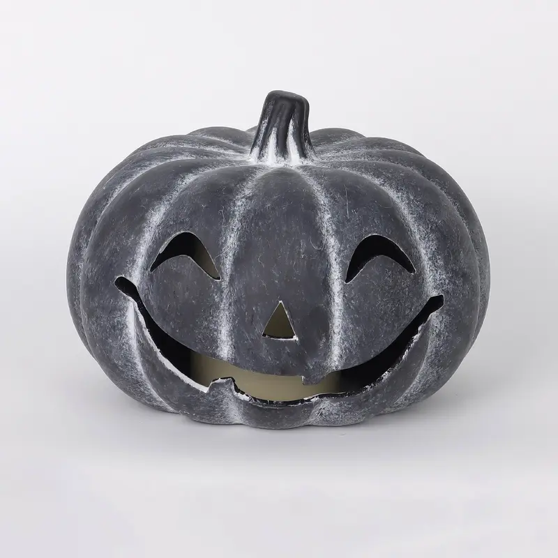 6"H. Halloween Jack-O-Lantern Pumpkins