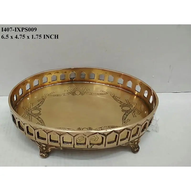 1.75"H. Gold Table Top Container