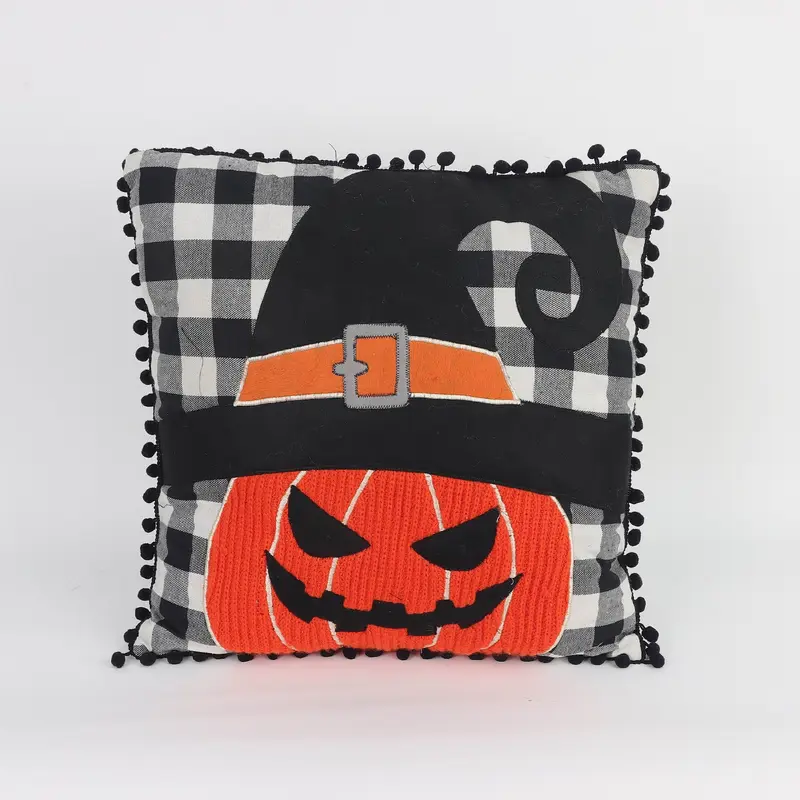 17" Halloween Fabric Pillow