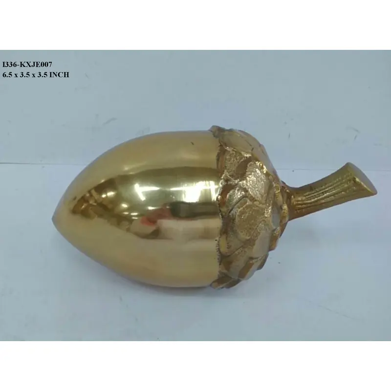 6.5"  Gold Acorn