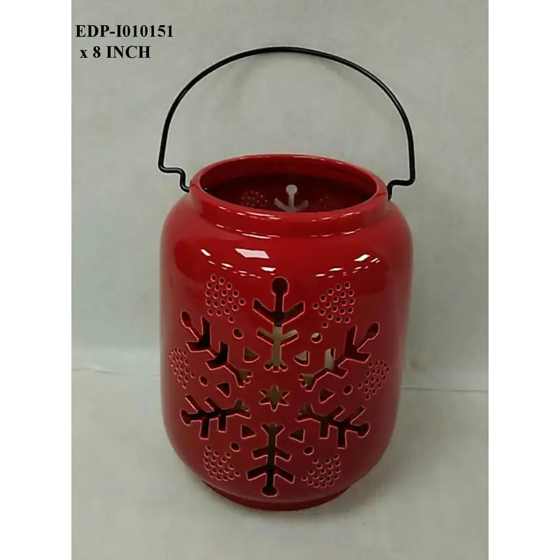 Ceramic Red Lantern