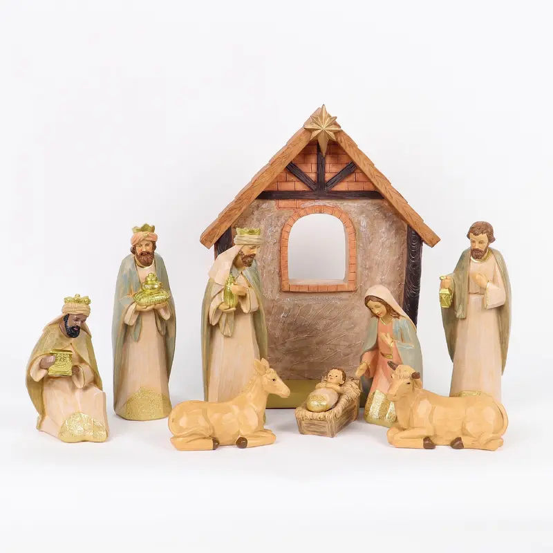 Set of 10 Nativity Set