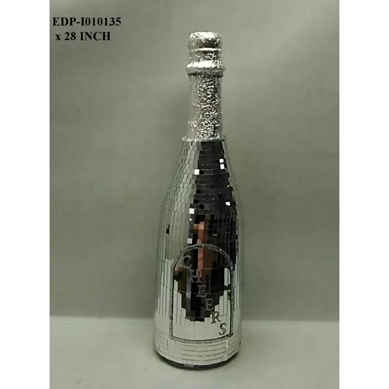 Styro Silver Table Top Bottle