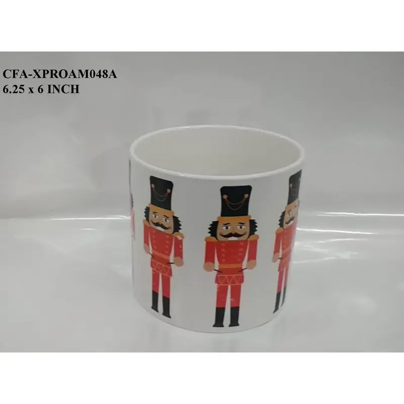 Ceramic Nutcracker Design Vase