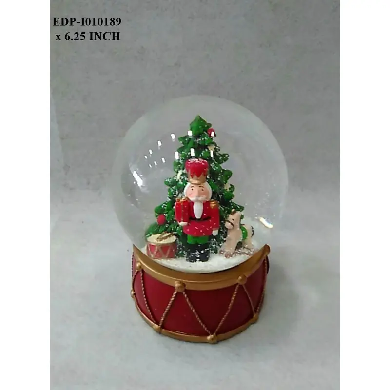 Christmas Snow Globe Santa Design