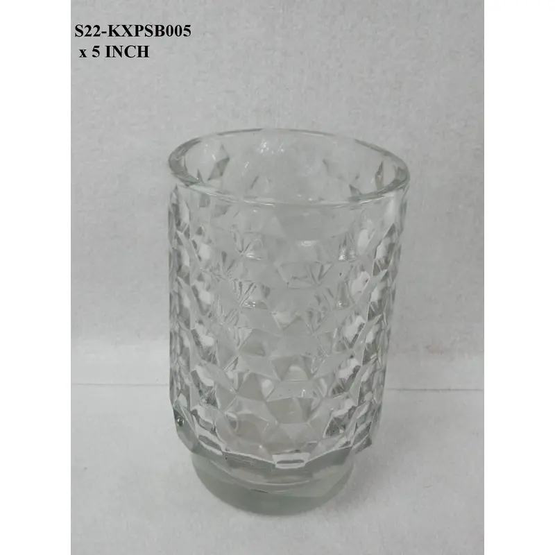 Clear Glass Tealight Holder