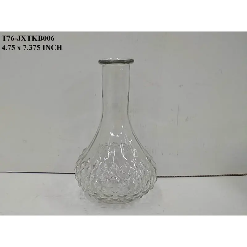 Clear Glass Vase