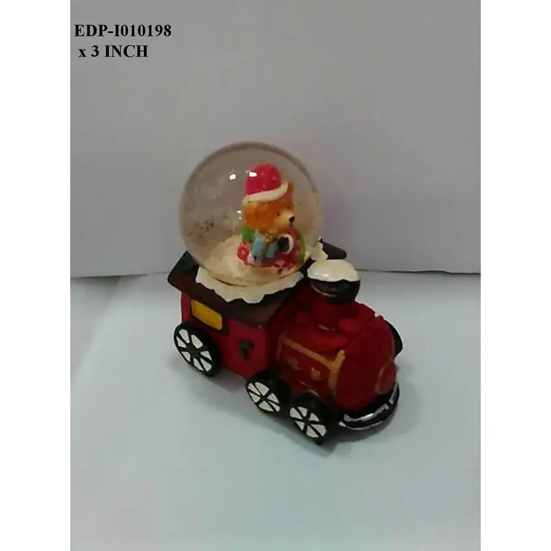 Water Globe/ Bear on Train